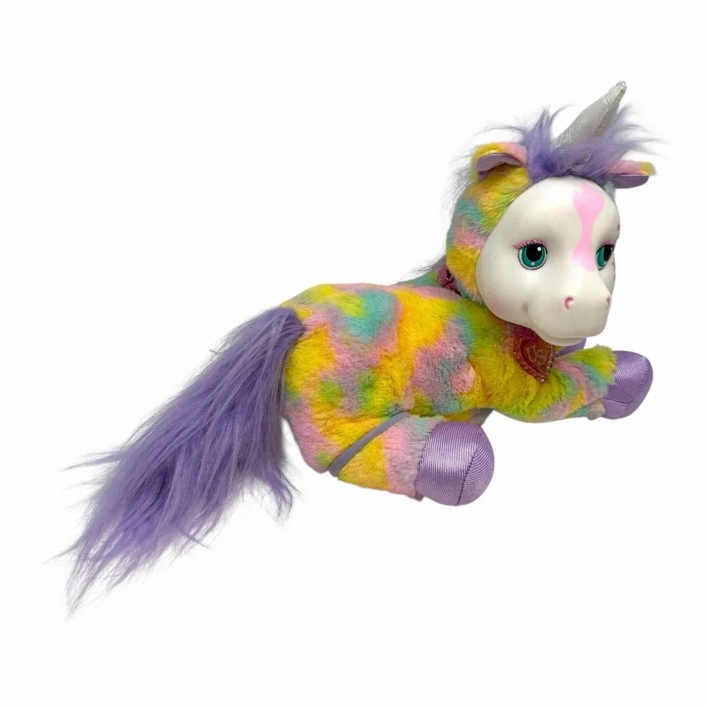 2018 Unicorn Surprise Plush Pastel Tie Dye Mom‎ 2 Babies Pastel Stuffed Doll 10